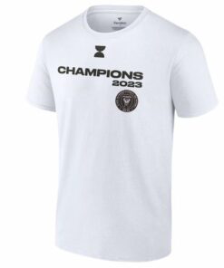 Inter Miami Cf Fanatics Branded 2023 Leagues Cup Champions Locker Room T-shirt Inter Miami Cf Fanatics Branded 2023 Leagues Cup Champions Locker Room T-shirt