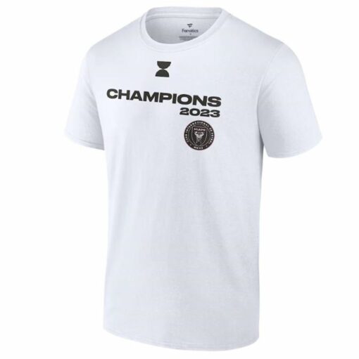 Inter Miami Cf Fanatics Branded 2023 Leagues Cup Champions Locker Room T-shirt