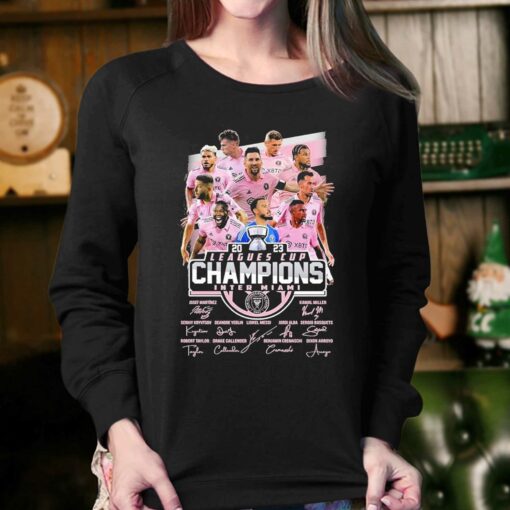 Inter Miami Cf Team 2023 Leagues Cup Champions Shirt