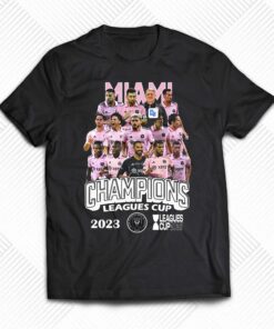 Inter Miami Champions Leagues Cup 2023 T-shirt Inter Miami Champions Leagues Cup 2023 T-shirt