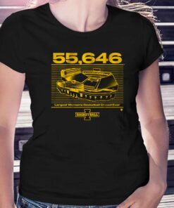 Iowa Basketball Crossover At Kinnick T-shirt