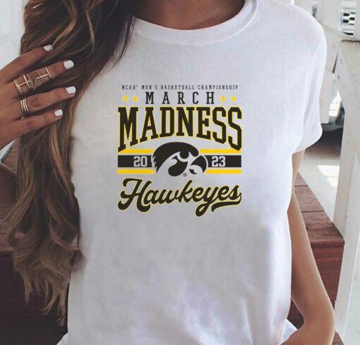 Iowa Hawkeyes 2023 Ncaa Men’s Basketball Tournament March Madness T-shirt