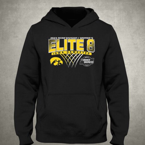 Iowa Hawkeyes 2023 Ncaa Womens Basketball Elite Eight Shirt