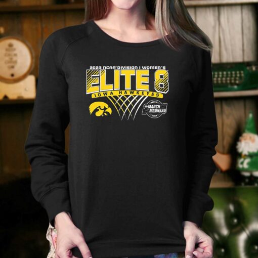 Iowa Hawkeyes 2023 Ncaa Womens Basketball Elite Eight Shirt