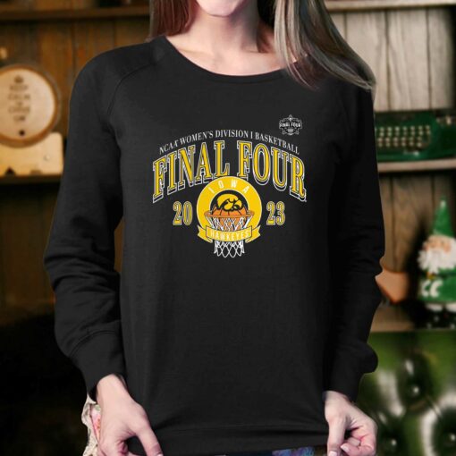 Iowa Hawkeyes 2023 Ncaa Women’s Basketball Tournament March Madness Final Four T-shirt