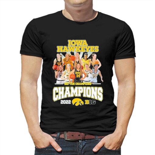 Iowa Hawkeyes Team Big Ten Champions Shirt