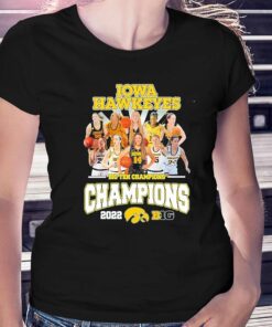 Iowa Hawkeyes Team Big Ten Champions Shirt