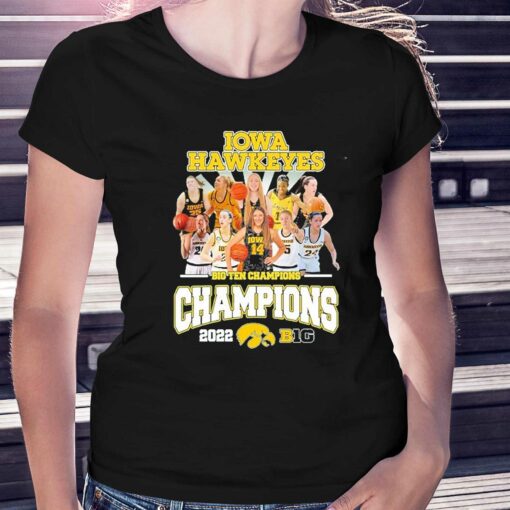 Iowa Hawkeyes Team Big Ten Champions Shirt