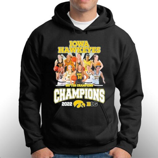 Iowa Hawkeyes Team Big Ten Champions Shirt