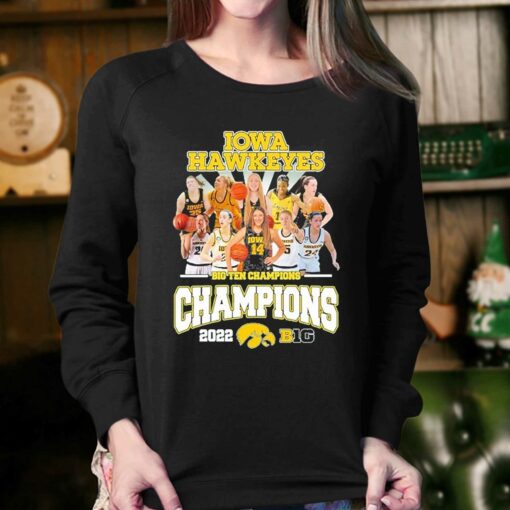 Iowa Hawkeyes Team Big Ten Champions Shirt