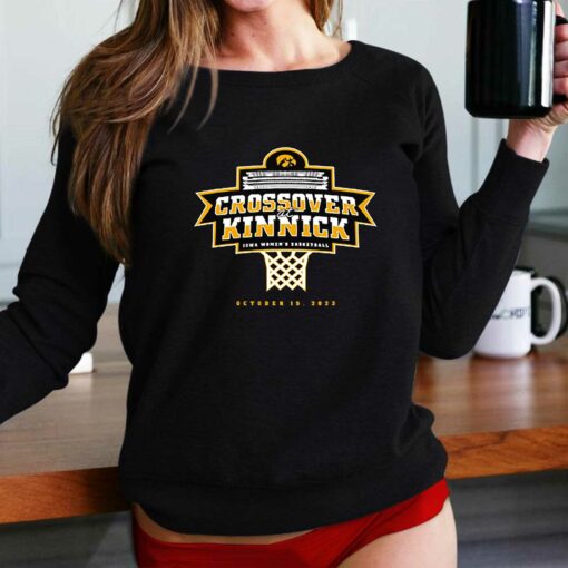 Iowa Hawkeyes Unisex Women’s Basketball Crossover At Kinnick T-shirt