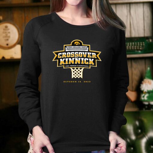 Iowa Hawkeyes Unisex Women’s Basketball Crossover At Kinnick T-shirt