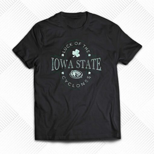 Iowa State Cyclones Lucky Shamrock St Patricks Day Shirt