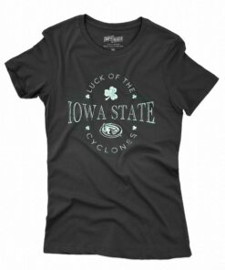 Iowa State Cyclones Lucky Shamrock St Patricks Day Shirt