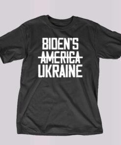 Irish Peach Designs Merch Biden’s America Ukraine T-shirt