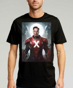 Iron Man Elon Musk T-shirt Iron Man Elon Musk T-shirt