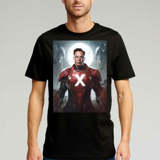 Iron Man Elon Musk T-shirt