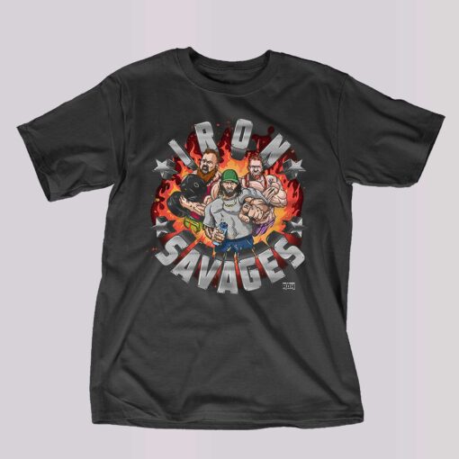 Iron Savages Pumping Iron Shirt