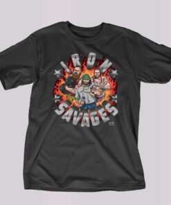 Iron Savages Pumping Iron T-shirt