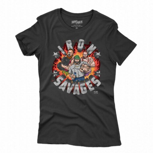 Iron Savages Pumping Iron T-shirt