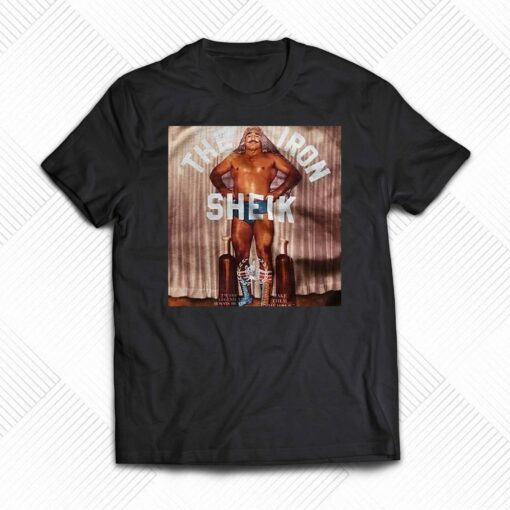 Iron Sheik Stance Photo Shirt