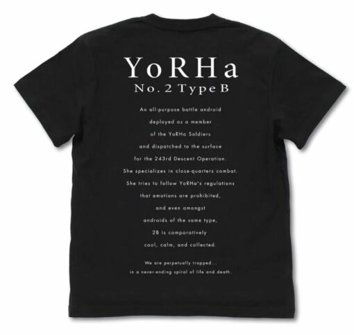 Is It A Curse Or A Punishment Shirt Yorha No2type B T-shirt