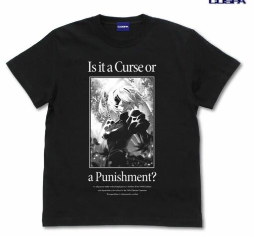 Is It A Curse Or A Punishment Shirt Yorha No2type B T-shirt