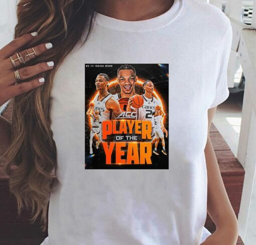 Isaiah Wong Acc Player Of The Year Shirt