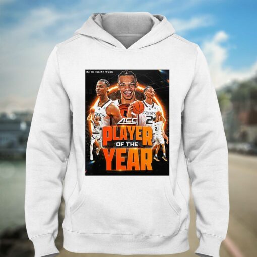 Isaiah Wong Acc Player Of The Year Shirt