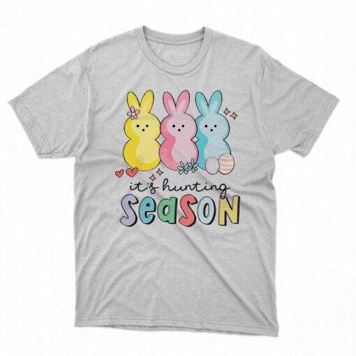 Its Hunting Season Cute Easter Bunny Shirt