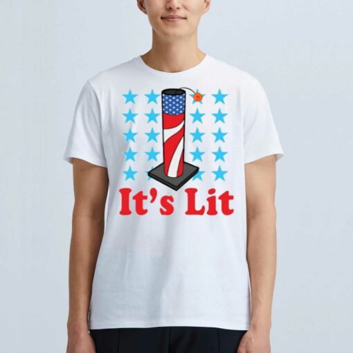 It’s Lit 4th Of July T-shirt