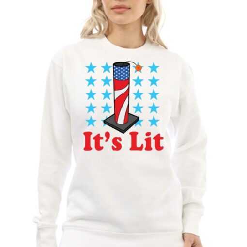 It’s Lit 4th Of July T-shirt