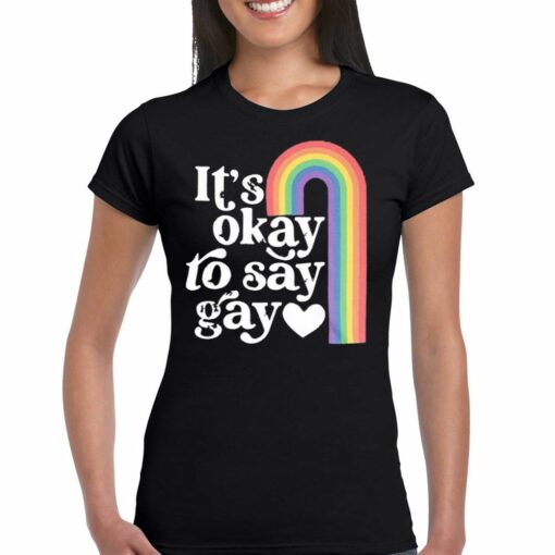 It’s Okay To Say Gay T-shirt