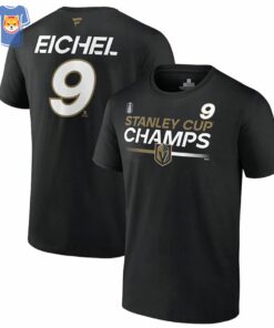 Jack Eichel 9 Vegas Golden Knights 2023 Stanley Cup Champions T-shirt 2 Jack Eichel 9 Vegas Golden Knights 2023 Stanley Cup Champions T shirt 3