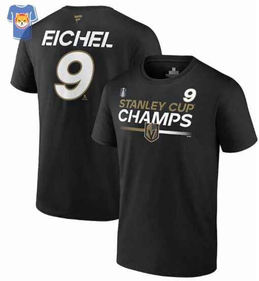 Jack Eichel 9 Vegas Golden Knights 2023 Stanley Cup Champions T-shirt