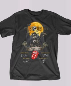 Jack Skellington Halloween The Rolling Stones Fan T-shirt Jack Skellington Halloween The Rolling Stones Fan T-shirt