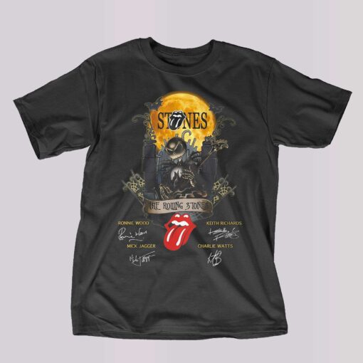 Jack Skellington Halloween The Rolling Stones Fan T-shirt