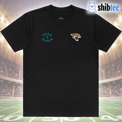 Jacksonville Jaguars Born X Raised Unisex T-shirt