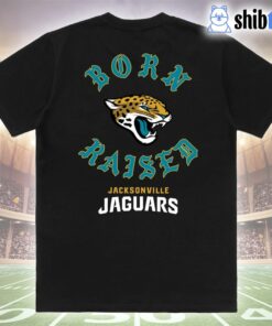 Jacksonville Jaguars Born X Raised Unisex T-shirt Jacksonville Jaguars Born X Raised Unisex T-shirt