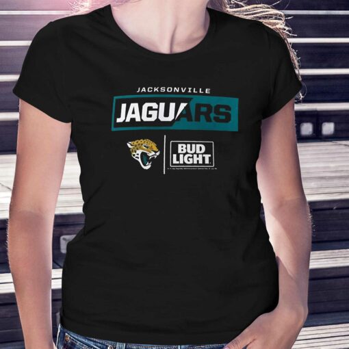 Jacksonville Jaguars Fanatics Branded Nfl X Bud Light T-shirt