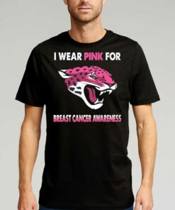 Jacksonville Jaguars I Wear Pink For Breast Cancer Awareness Shirt Jacksonville Jaguars I Wear Pink For Breast Cancer Awareness Shirt