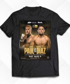 Jake Paul Vs Nate Diaz Shirt