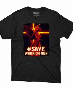 James Thompson Save Warrior Nun T-shirt