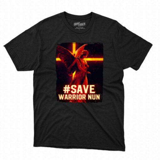 James Thompson Save Warrior Nun T-shirt