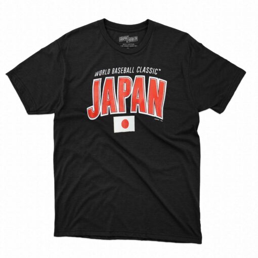 Japan Baseball Legends 2023 World Baseball Classic Country T-shirt