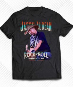 Jason Aldean Rock N’ Roll Cowboy Tour 2022 T Shirt Jason Aldean Rock N’ Roll Cowboy Tour 2022 T Shirt