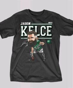 Jason Kelce Philadelphia Cartoon Nfl T-shirt Hoodie Jason Kelce Philadelphia Cartoon Nfl T-shirt Hoodie