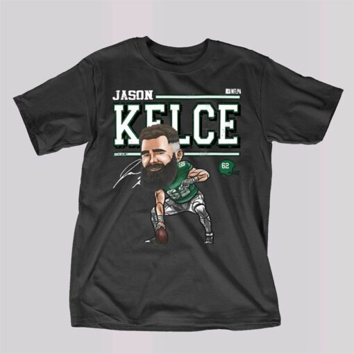 Jason Kelce Philadelphia Cartoon Nfl T-shirt Hoodie