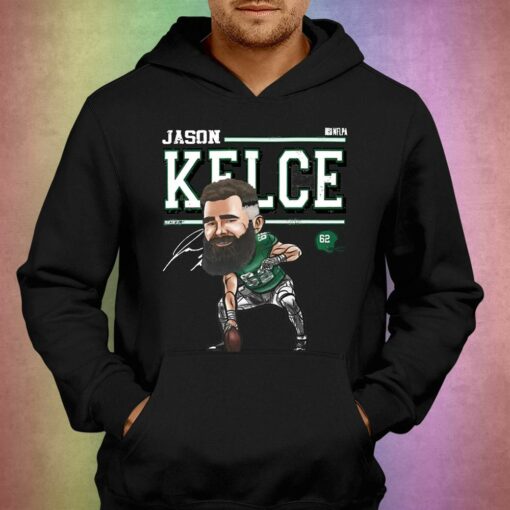 Jason Kelce Philadelphia Cartoon Nfl T-shirt Hoodie