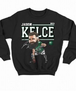 Jason Kelce Philadelphia Cartoon Nfl T-shirt Hoodie 3 Jason Kelce Philadelphia Cartoon Nfl T shirt Hoodie 4
